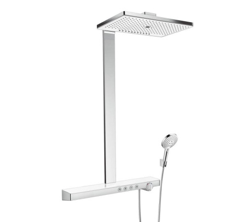 Душевая система с термостатом hansgrohe Rainmaker Select 460 3jet белый/хром 27106400