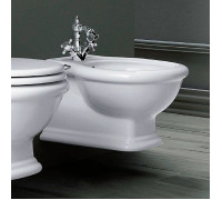 Биде подвесное Simas Lante 53x38 см 1 отверстие белый LA19bi