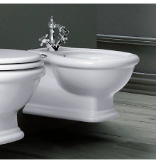 Биде подвесное Simas Lante 53x38 см 1 отверстие белый LA19bi