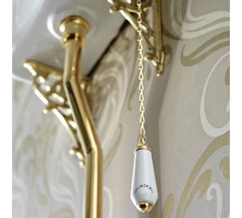 Механизм смыва для высокого бачка Sbordoni с цепью бронза MC03-BT