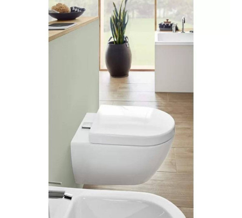 Биде подвесное Villeroy & Boch Subway 2.0 37.5x56.5x28 см альпийский белый 54000001