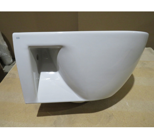 Уценка. Унитаз подвесной безободковый GSI Pura Eco Swirlflush белый глянцевый 880711_УЦ