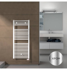 Полотенцесушитель электрический Irsap Ares 580x1118 мм 400 Вт 22 трубки с регулятором хром EIM058K50IR01NNN