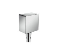 Шланговое подсоединение Hansgrohe FixFit Square хром 26455000
