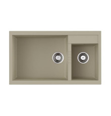 Кухонная мойка Omoikiri Tedori 86-2-LB-BE 86x50 см ваниль 4993933