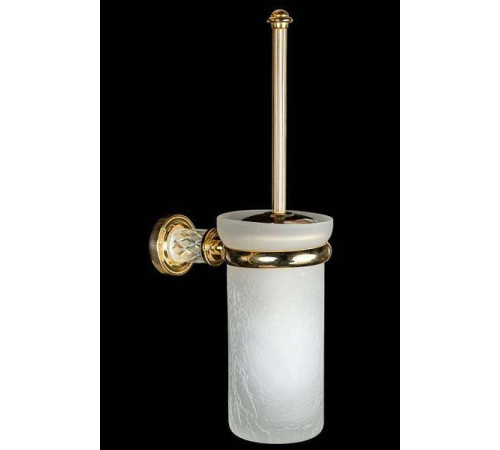 Ершик для туалета подвесной Boheme Murano Cristal золото 10913-CRST-G
