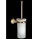 Ершик для туалета подвесной Boheme Murano Cristal золото 10913-CRST-G