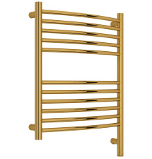 Полотенцесушитель электрический Сунержа Богема 3.1 выгнутая 50х60 см правый золото глянец 03-6003-6050