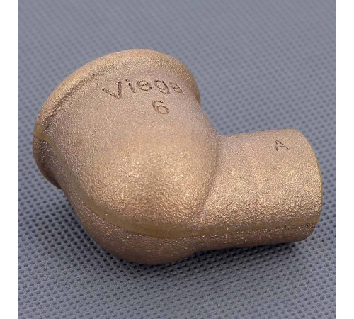 Угол 90° бронзовый Viega 94090G пайка-ВР 22x1 113865