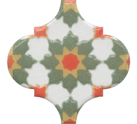 Декор Kerama Marazzi Арабески Майолика орнамент 6.5х6.5 см OS/A40/65000