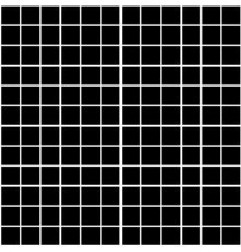 Плитка мозаика Kerama Marazzi Темари черный матовый 29.8x29.8 см 20071