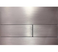 Клавиша смыва Splendy Stable Mood 220x150 мм сталь брашированная SM302TMSB