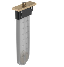 Внешняя часть для шлангового короба Hansgrohe sBox прямоугольная шлифованная бронза 28010140