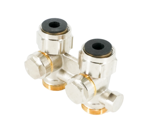 Узел нижнего подключения Oventrop Multiflex F прямой 1/2 x 3/4 1015933