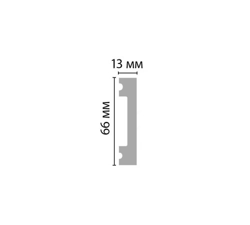 Плинтус напольный DECOMASTER D157-88 66х13х2900 мм D157-88