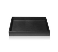 Лоток универсальный Decor Walther Brownie Tab Q 28x28 см черная кожа 0932460