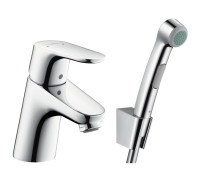Смеситель для раковины Hansgrohe Focus 53 мм с гигиеническим душем 31926000