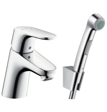 Смеситель для раковины Hansgrohe Focus 53 мм с гигиеническим душем 31926000