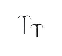 Крюк с дюбелем двойной удлиненный VALTEC 8x110 мм EFA03.8110D