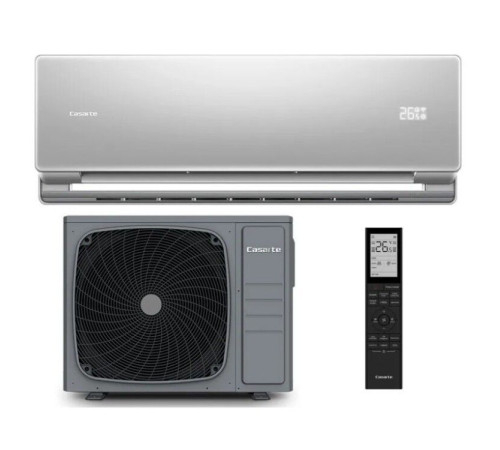 Кондиционер сплит-система Casarte VELATO CAS35CC1/R3-S / 1U35CC1/R3 инверторный серебряный кварц