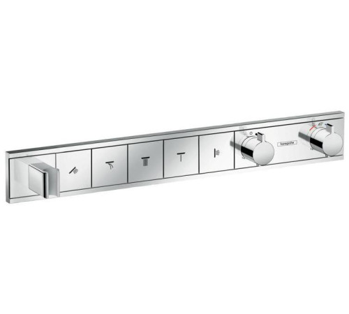 Термостат Hansgrohe RainSelect для 5 потребителей внешняя часть 15358000