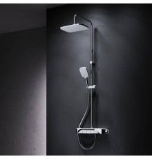 Душевая система с термостатом и смесителем-полкой AM.PM Func F078F200