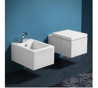 Унитаз подвесной Simas Frozen 38х51 см белый FZ18bi/F85