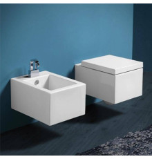 Унитаз подвесной Simas Frozen 38х51 см белый FZ18bi/F85