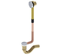 Слив-перелив для ванны Timo PushOpen латунь хром 8004/00