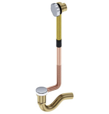 Слив-перелив для ванны Timo PushOpen латунь хром 8004/00