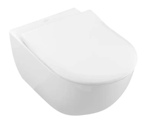 Унитаз подвесной Villeroy & Boch Subway 2.0 DirectFlush с сиденьем SlimSeat SoftClose CeramicPlus 5614R2R1
