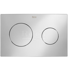 Панель смыва Roca PL10 2 режима 250х160х10 мм хром 890089001