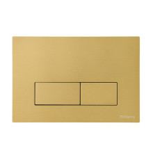 Панель смыва TECE TECEspring S нержавеющая сталь gold PVD S240511