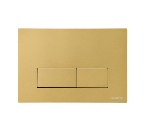 Панель смыва TECE TECEspring S нержавеющая сталь gold PVD S240511