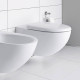 Унитаз подвесной Duravit D-Neo 37x54 см безободковый с сиденьем белый 45780900A1
