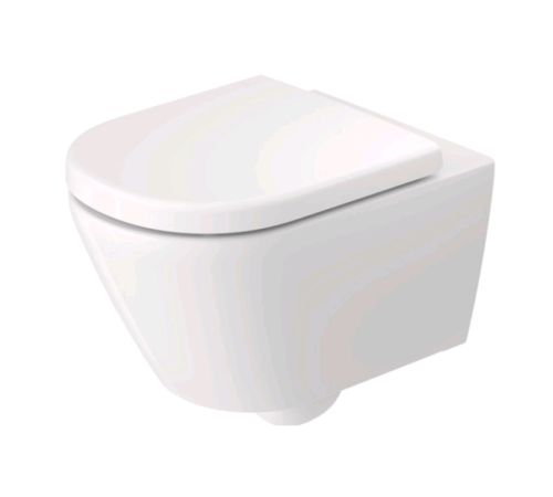 Унитаз подвесной Duravit D-Code Rimless 370х540 мм белый 29030900212