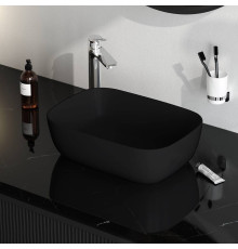 Раковина накладная AM.PM Func 45 см прямоугольная M8FWCC10450BM