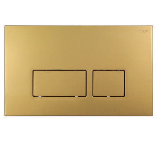 Кнопка смыва для инсталляции Boheme пластик 26.3х1.5х16.6 см золото 664-G