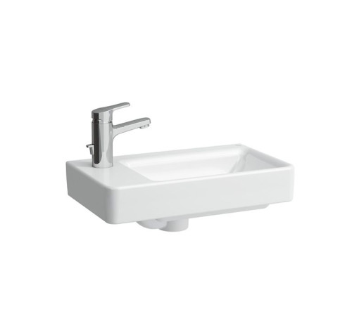 Раковина Laufen Pro S 48х28 см подвесная левая (SX) 1 отв. белый 8.1595.5.000.104.1