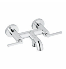 Смеситель для ванны и душа Kludi Nova Fonte Puristic хром 205400515