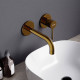 Смеситель для раковины Damixa Scandinavian Pure встраиваемый золото 360260600