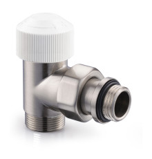 Клапан термостатический угловой SR Rubinetterie Tondera 1/2x3/4 матовый никель 0633-1500NSE0