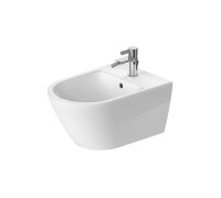 Биде подвесное Duravit D-Neo 37x54 см с переливом белый 2294150000
