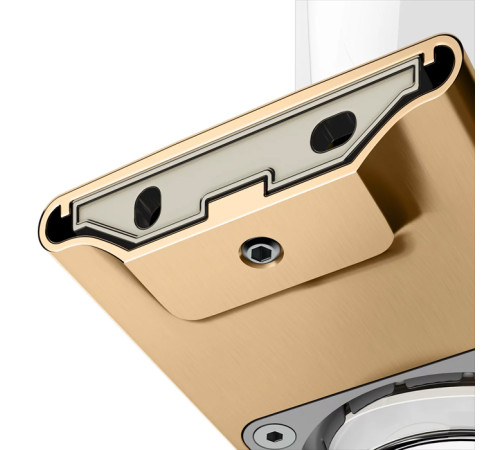 Стакан Keuco Edition 400 подвесной хрустальный brushed brass 11550259000