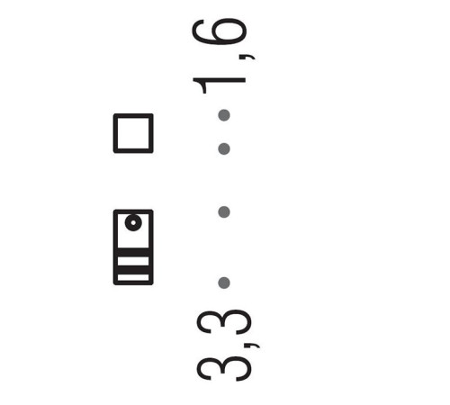 Крючок для ванной одинарный Colombo Design MiniQ хром CD127.CR