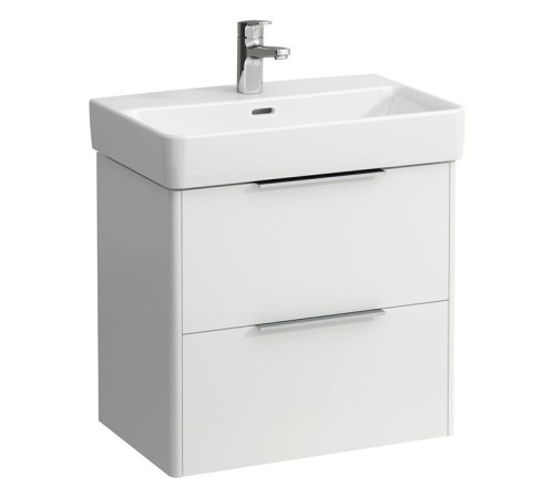 Тумба с раковиной подвесная Laufen Base 57x36x53 см белый матовый 8.1895.9.000.104.1/4.0221.2.110.260.1