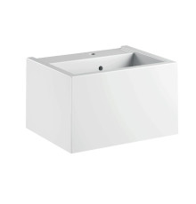 Раковина подвесная Kerasan Kanaal 60x46.5 см 1 отв. белый глянцевый 574001