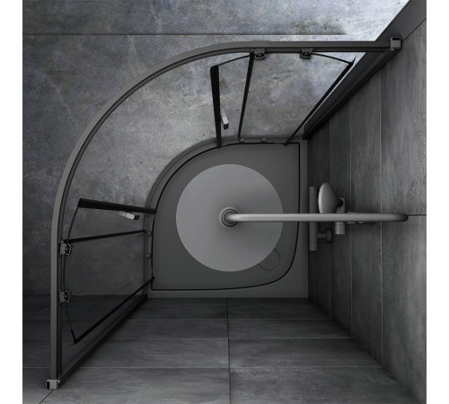 Душевое ограждение AM.PM Gem 90x90 см без поддона W90G-401-090BT