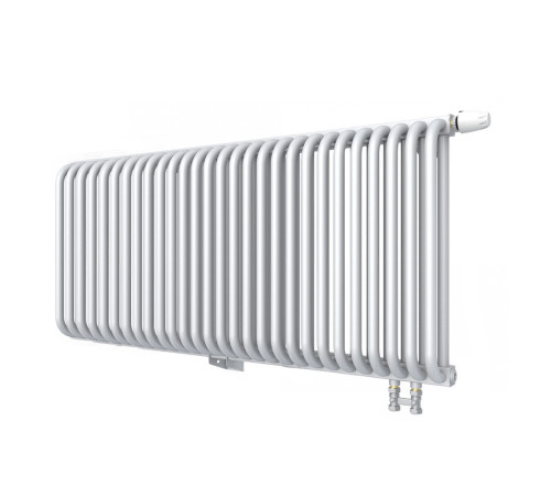 Радиатор стальной трубчатый КЗТО РС 2-500-28 28 секций нижнее правое подключение 1/2 РС 2-500-28 1/2 нп прав