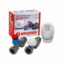 Термостатический комплект Giacomini R470F 1/2 прямой R470FX013
